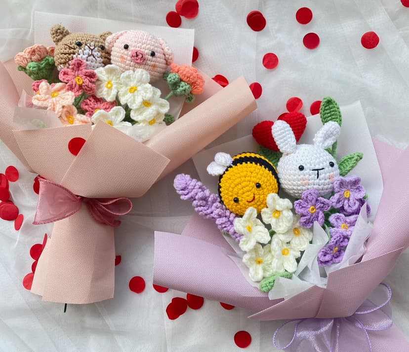 Yarn Petals Creation